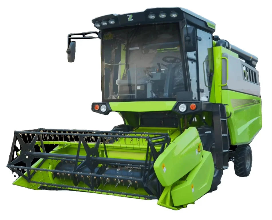 Machine Moissoneuse Moissonneuse-batteuse Professionnelle 100HP - Performance Agricole Opt ...
