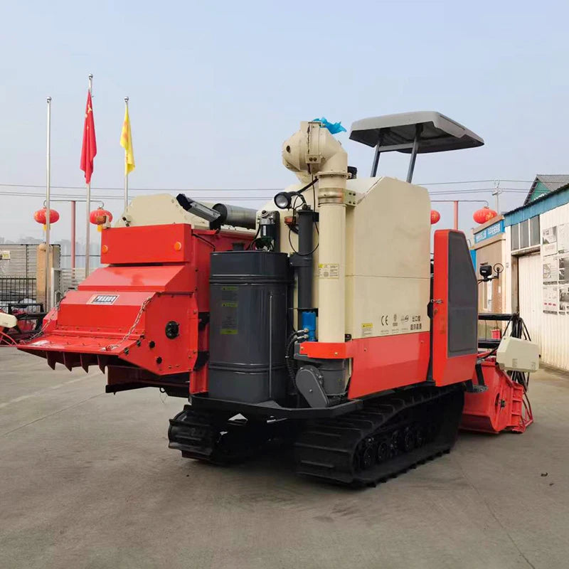 Machine Moissoneuse Moissonneuse-Batteuse 4LZ-50.ZG - Machine Agricole Performante pour Ri