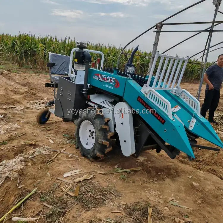 Machine Moissoneuse Mini Moissonneuse de Maïs 25HP Diesel - Machine Agricole Performante