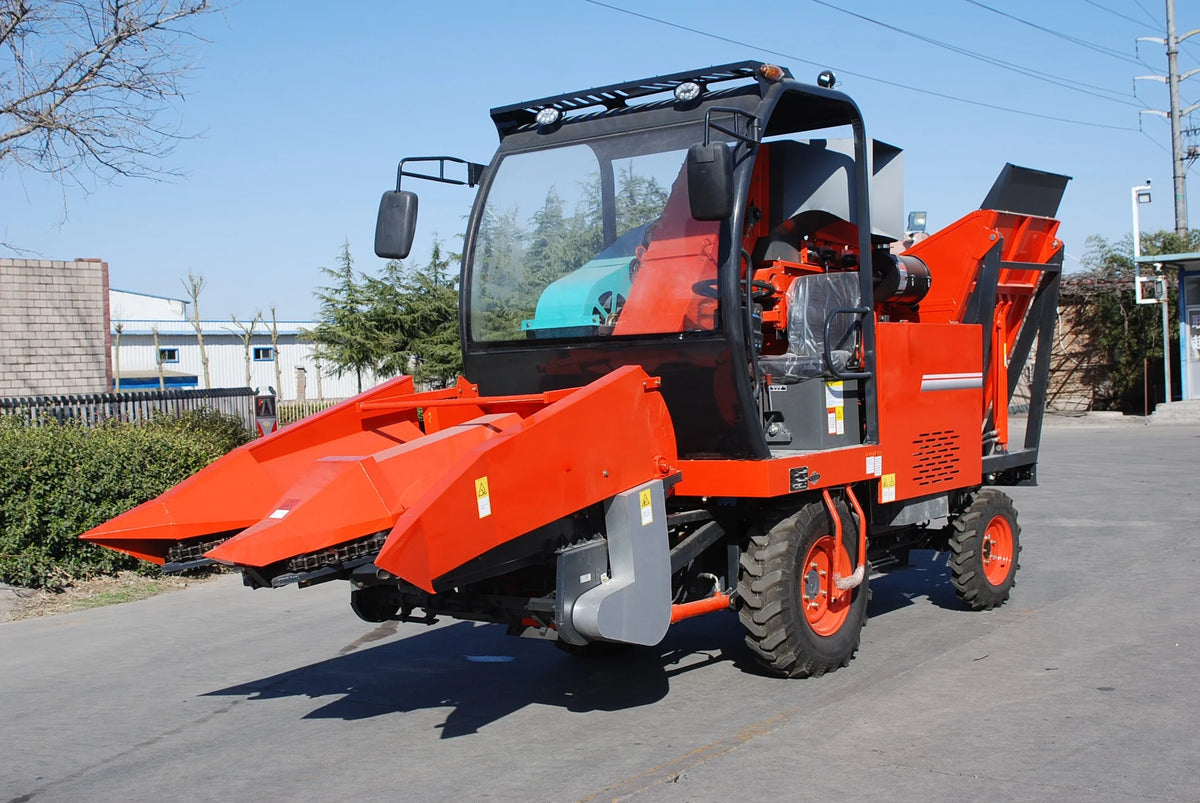 Machine Moissonneuse Moissonneuse-batteuse à maïs 2 rangées 4YZP-2C/F professionnelle ...