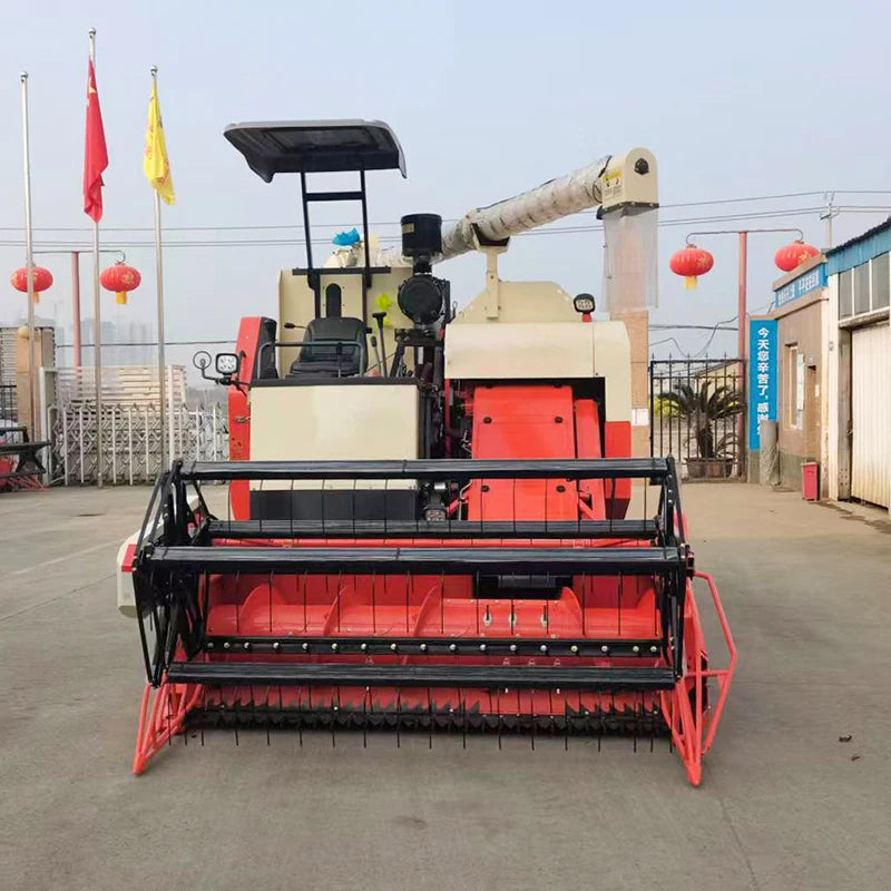 Machine Moissoneuse Moissonneuse-Batteuse 4LZ-50.ZG - Machine Agricole Performante pour Ri