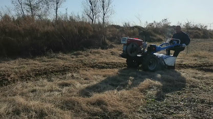 Tracteur manuel agricole électrique avec accessoires multifonctions