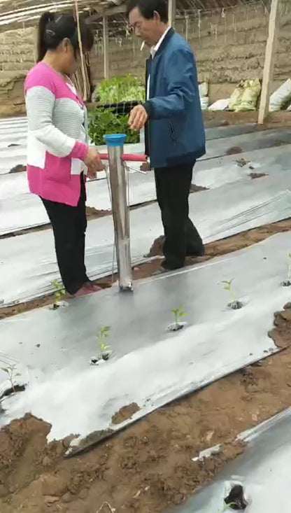 Planteur Manuel de Semences Légumes en Acier - Semoir de Précision 30m