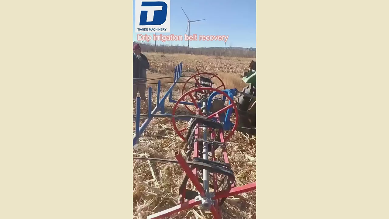 Système de Récupération de Ruban d'Irrigation Agricole - Solution Prof ...