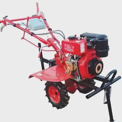 Mini Motoculteur Professionnel Agricole 7-18CV pour Jardinage et Agriculture