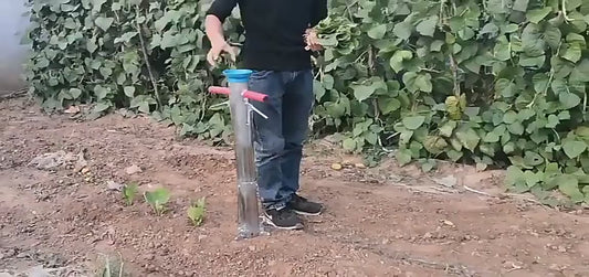 Transplanteur Manuel de Semis - Outil de Jardinage Professionnel 76mm