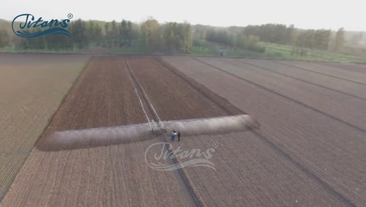 Système d'Irrigation Mobile à Enrouleur pour Agriculture - Rayon 35-65m