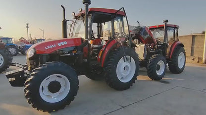 Tracteur agricole YTO-ENX954 4x4 95CV avec transmission automatique certifié EPA