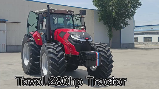 Tracteur Agricole Haute Performance 280HP 4x4 avec Transmission Avancée