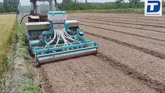 Machine de Plantation de Riz Professionnelle 12 Rangs - Semoir Agricole Haute Précision