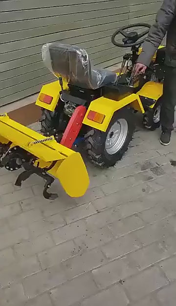 Mini Cultivateur Rotatif Électrique Agricole - Outil de Jardinage Prof ...