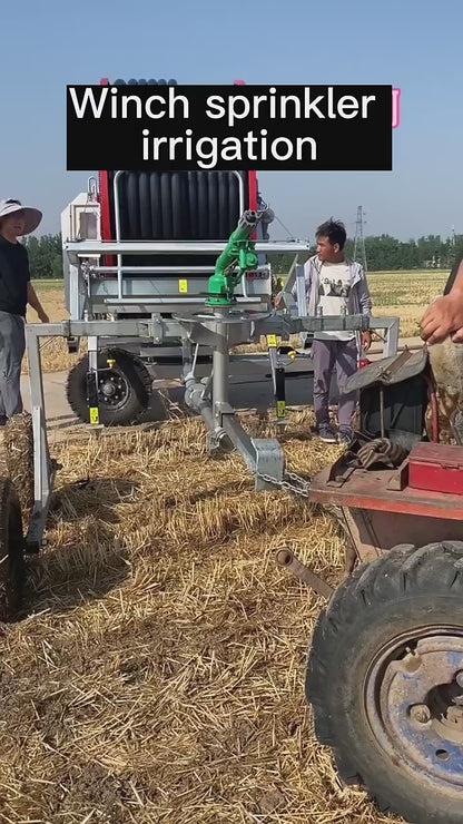 Système d'irrigation agricole à enrouleur automatique - Équipement professionnel