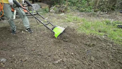 Motoculteur électrique 1050W VERTAK - Cultivateur de jardin compact et puissant