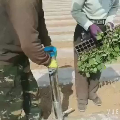 Transplanteur Manuel de Semis en Acier - Outil Agricole Professionnel