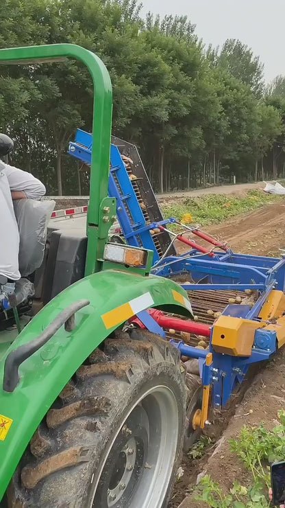 Récolteuse d'oignons et pommes de terre automatique 4UDS-110 mono-rang