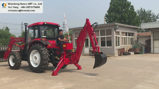 Chargeuse-Pelleteuse Tracteur Télécommandée 4-en-1 Professionnelle