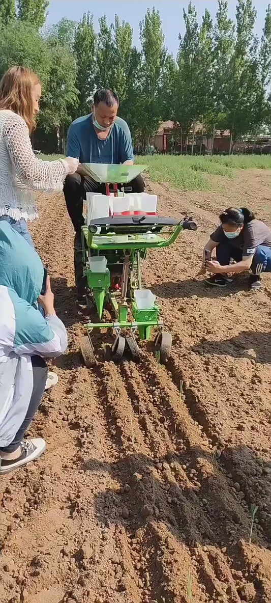 Planteur Automatique de Semis Légumes - Machine Agricole Professionnelle