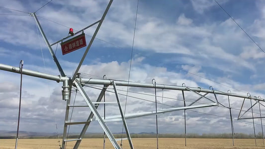 Système d'Irrigation à Pivot Central Moderne pour Agriculture - Haute Performance